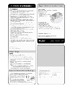 Haier HU781 B User Manual preview