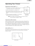 Preview for 9 page of Haier HUF138PA - ANNEXE 181 User Manual