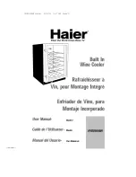 Haier HVB050ABH - Designer Series 50 Bottle Capacity Wine... User Manual preview
