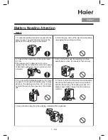 Preview for 3 page of Haier HVS1000 Operation Manual