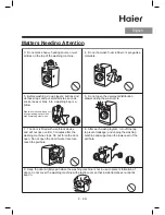 Preview for 5 page of Haier HVS1000 Operation Manual