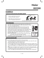 Preview for 7 page of Haier HVS1000 Operation Manual