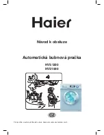 Preview for 21 page of Haier HVS1000 Operation Manual