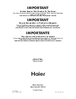 Preview for 36 page of Haier HVTF48DPABS User Manual