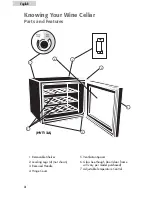 Предварительный просмотр 4 страницы Haier HVW12ABB - Thermal Electric Wine Tower User Manual