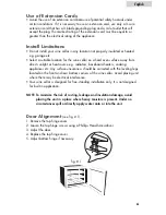 Preview for 8 page of Haier HVW18 Service User Manual