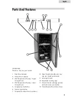 Предварительный просмотр 5 страницы Haier HVZ035ABS - Capacity Extra Large Wine Cellar User Manual