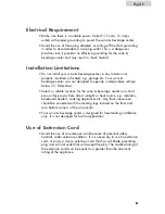 Preview for 7 page of Haier HVZ040ABH5SBJ User Manual