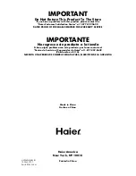 Preview for 24 page of Haier HVZ040ABH5SBJ User Manual