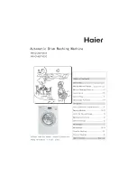Haier HW-C1260TVE-E User Manual preview