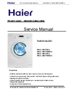 Preview for 1 page of Haier HW-C1260TVE-U Service Manual