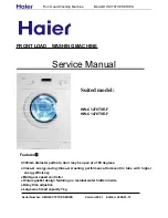 Preview for 1 page of Haier HW-C1270TVE-F - SERVICE Service Manual