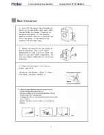 Preview for 10 page of Haier HW-C1270TVE-F - SERVICE Service Manual