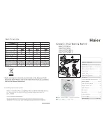 Preview for 1 page of Haier HW-C1270TVE-U User Manual