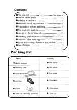 Preview for 2 page of Haier HW60-0713S User Manual