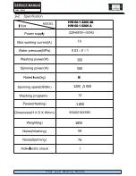 Preview for 6 page of Haier HW60-10266A Service Manual