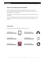 Preview for 2 page of Haier HW60-1279 User Manual