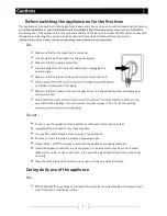 Preview for 4 page of Haier HW70-1479S-F User Manual