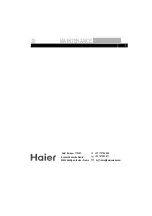 Preview for 20 page of Haier HW70-1482-F User Manual