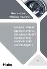 Haier HW80-B14939S8 User Manual preview