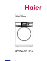 Haier HW80-BD1626 User Manual preview