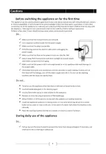 Preview for 4 page of Haier HW80-BP12636S User Manual