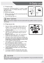 Preview for 13 page of Haier HW90-BP14959 User Manual