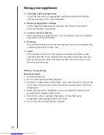 Preview for 14 page of Haier HWD-D1000TXVE User Manual