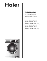 Haier HWD-D1200TXVE User Manual preview