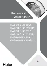 Preview for 1 page of Haier HWD100-B14959S8U1 User Manual