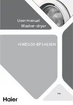 Haier HWD100-BP14636N User Manual preview