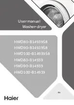 Haier HWD80-B14939S8 User Manual предпросмотр