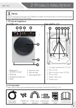 Предварительный просмотр 9 страницы Haier HWD9050AN1 User Manual