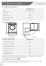 Предварительный просмотр 34 страницы Haier HWD9050AN1 User Manual