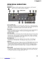 Preview for 13 page of Haier HWF 5000 AW User Manual