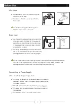 Preview for 8 page of Haier HWF10BW1 User Manual