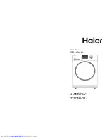 Preview for 1 page of Haier HWF75DW1 User Manual