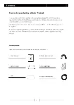 Preview for 2 page of Haier HWF80BW1 User Manual