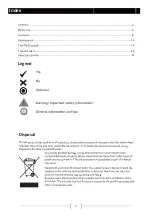 Preview for 3 page of Haier HWF80BW1 User Manual