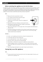 Preview for 4 page of Haier HWF80BW1 User Manual