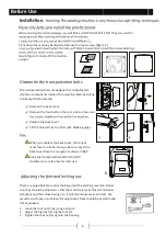 Preview for 7 page of Haier HWF80BW1 User Manual