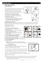 Preview for 17 page of Haier HWF80BW1 User Manual