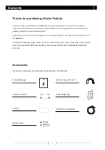 Preview for 2 page of Haier HWF90BW1 User Manual