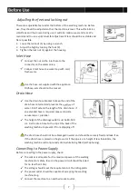 Preview for 8 page of Haier HWF90BW1 User Manual