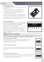 Preview for 9 page of Haier HWF95AN1 User Manual