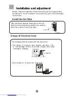 Preview for 6 page of Haier HWM-13.0 User Manual