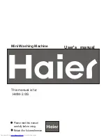 Haier HWM-2.0 User Manual preview