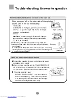 Preview for 17 page of Haier HWM100-113S User Manual