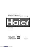 Haier HWM130-0713S User Manual preview