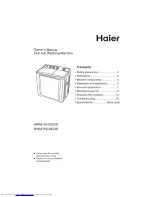 Haier HWM150-0523S Owner'S Manual preview